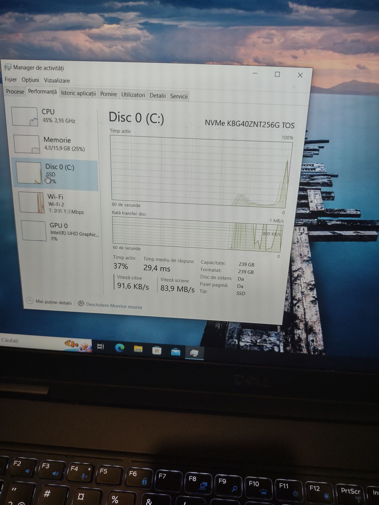 Dell Latitude E5590,i5 gen8,16gb,ssd 256,15.6fhd