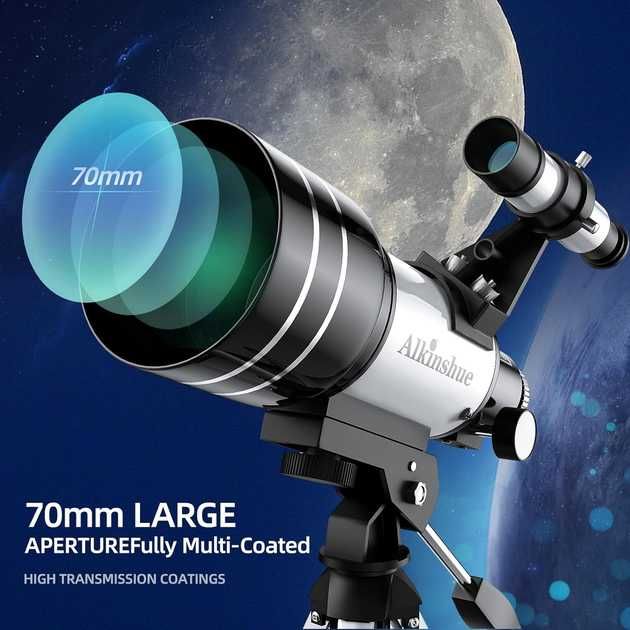 Мощный Телескоп Монокуляр Рефракторный для Астрономии Teleskop 150х
