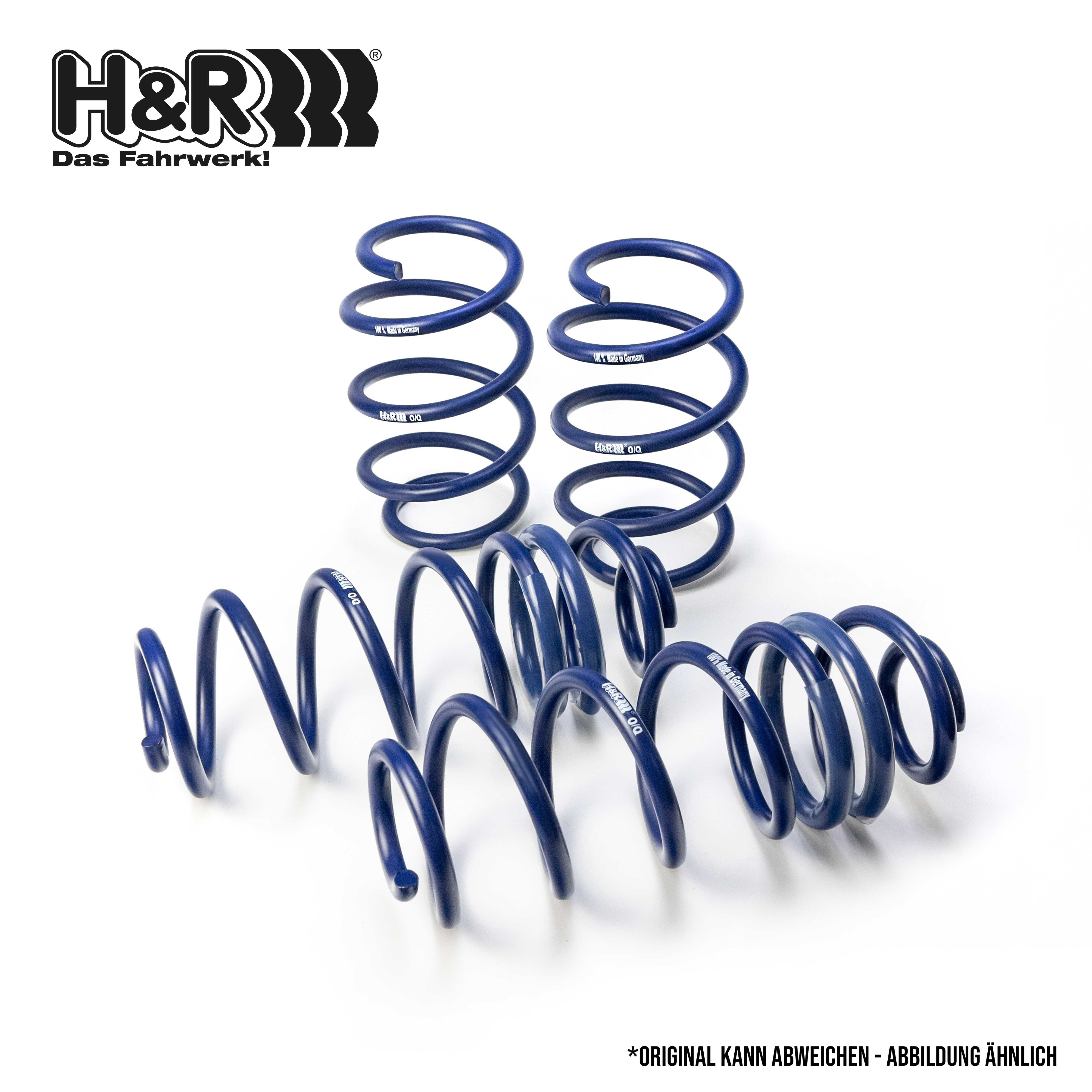 Arcuri inaltatoare DACIA DUSTER cu inaltare +30 mm, arcuri H&R 28935-1