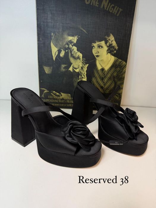 Sandale reserved negre