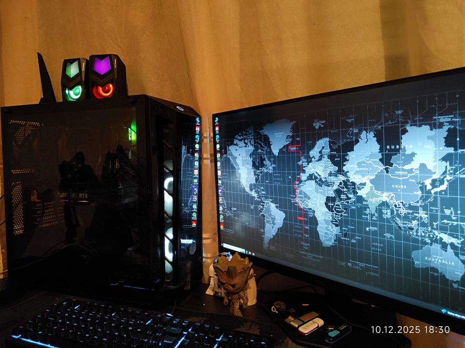 Геймърски i5 12500, RTX 3070 8GB, RAM 32GB DDR5 6000, SSD 512GB NVME