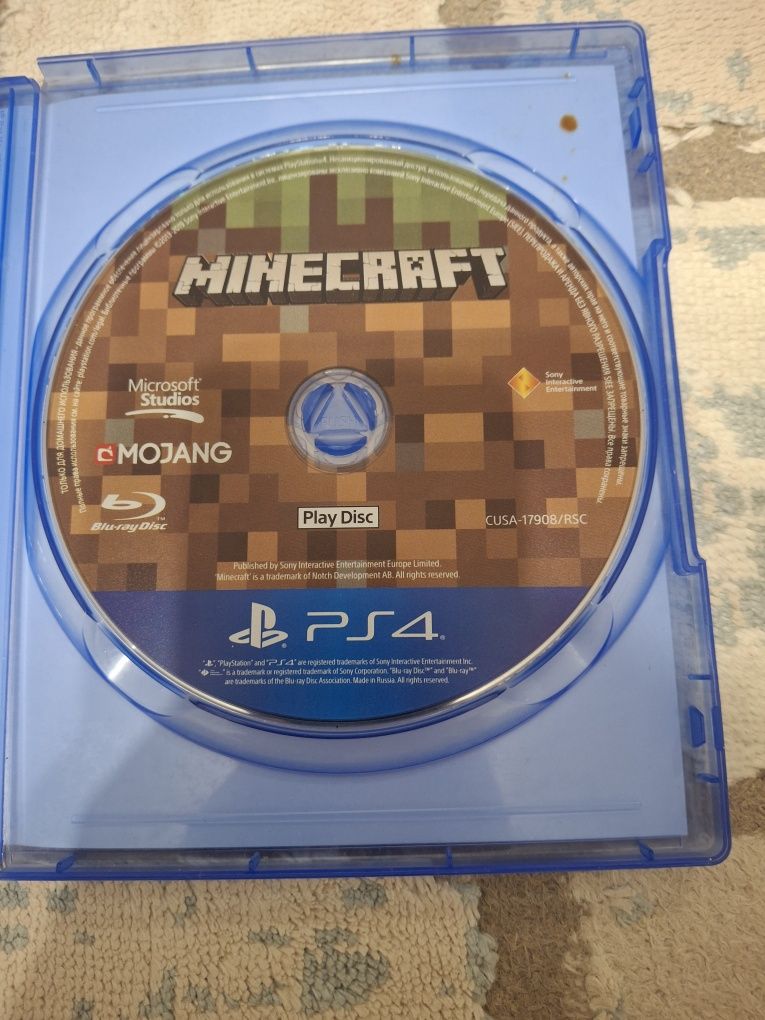 Диск майнкрафт для ps4