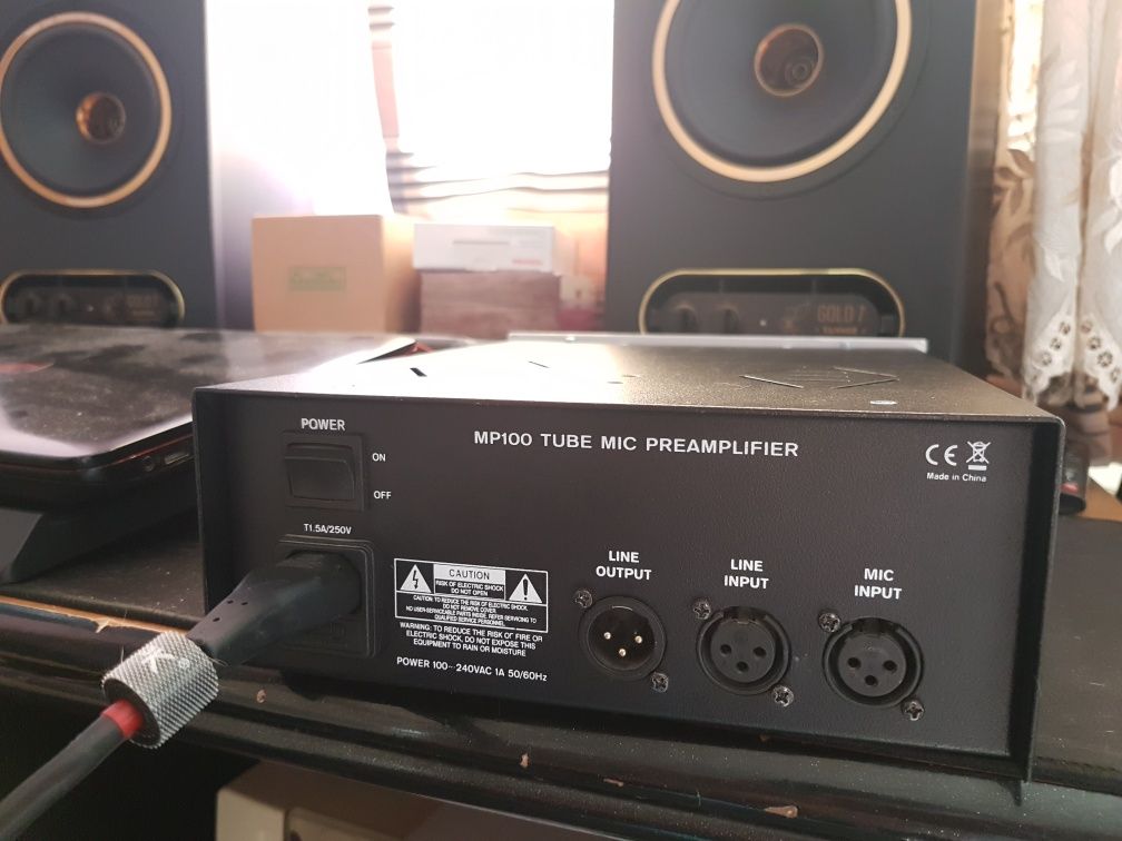 Preamp Lampa Alctron MP100 - UAD 710 TwinFinity