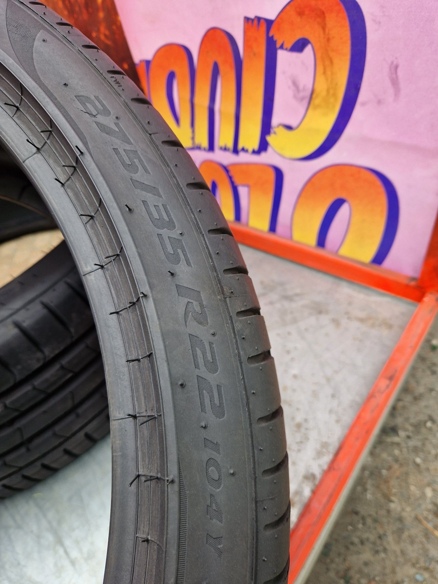 2 Anvelope Pirelli 275 35 R22 de vara . Dot 2022