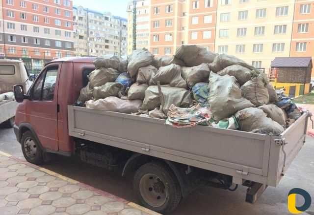 Вывоз мусора , вывоз хлама , очистка квартир домов гаражей дач
