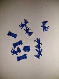 Set 10 figurine albastre din jocul catan