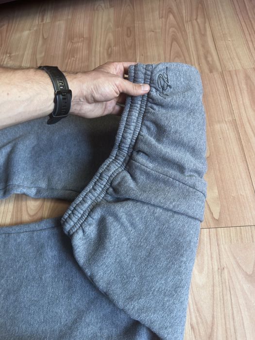 Pantaloni pants sweats joggers Jordan side logo cotton grey