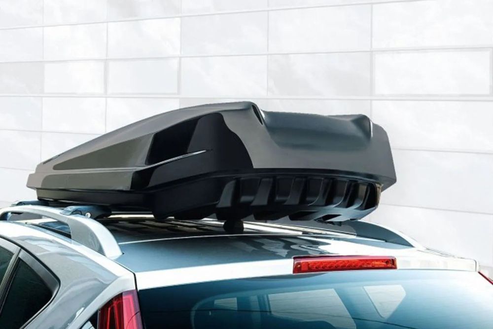 Cutie portbagaj Aleo Strike 440 Negru Lucios, Nou_emitem Factura & Garantie, Pret Importator