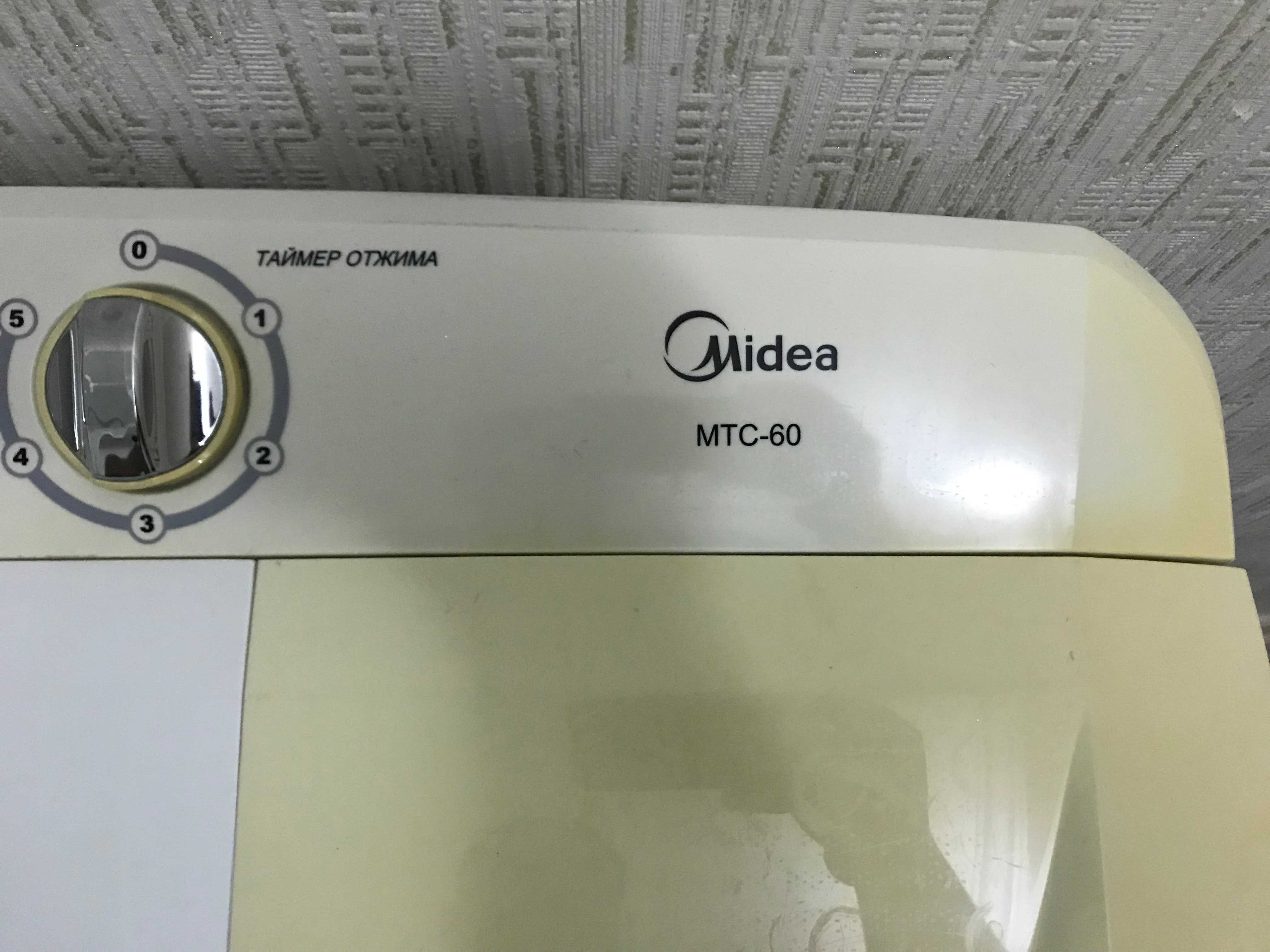 Продам стиральную машинку MIDEA МТС 60 полуавтомат в отличном сост.