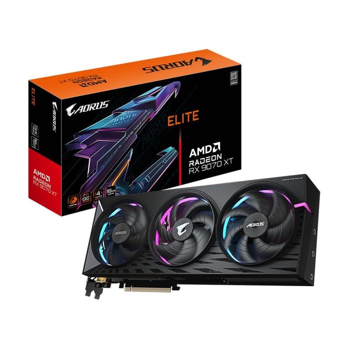 Gigabyte Radeon RX 9070 XT AORUS ELITE