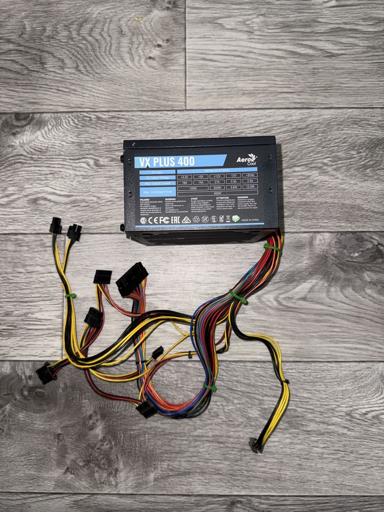 блок питания AeroCool vx-400 plus
