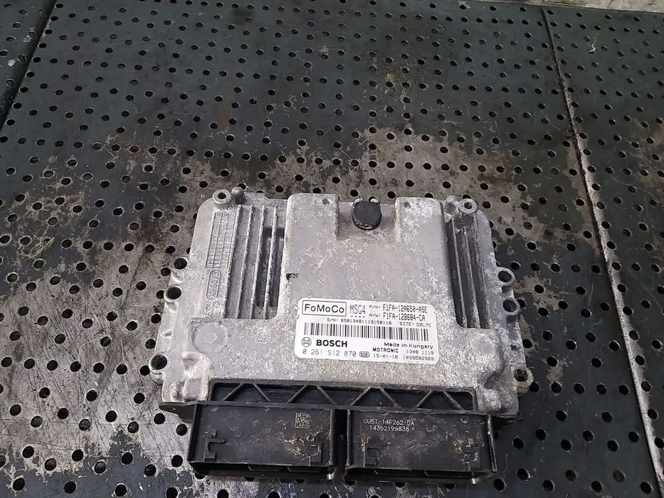 Ecu calculator motor 1.0 b ford focus 3 f1fa12a650ase f1fa12b684ca 0261s12870 1039s82969