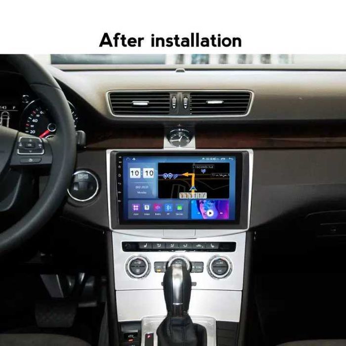 Navigatie Android 14 VW PASSAT B6 B7 CC  Waze YouTube CarPlay + CAMERA