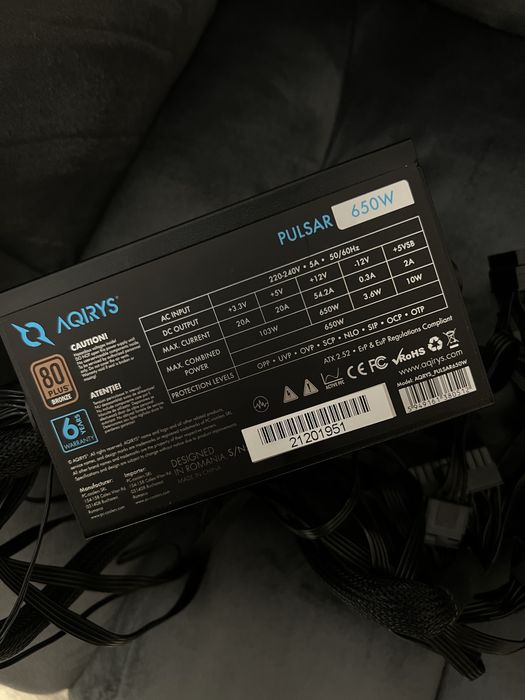 Sursa 650w Aquirys