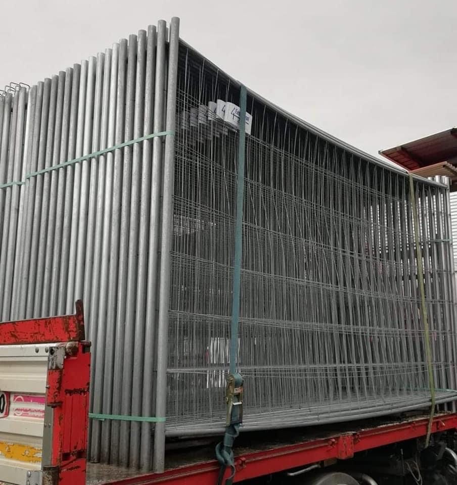 Gard mobil imprejmuire santier evenimente garduri talpa beton cofraje