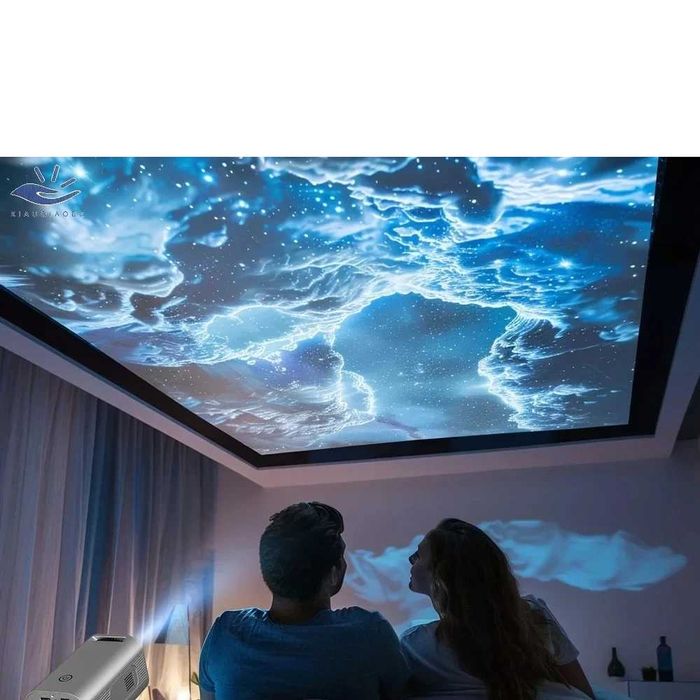 Портативный 4K проектор Xiaomi LED 1080P Native 8K Android 11