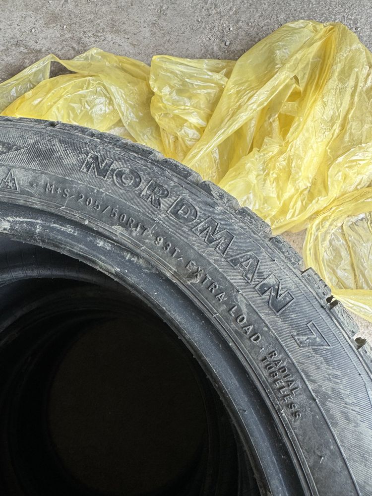 Продам зимнюю резину Nokian Nordman 7