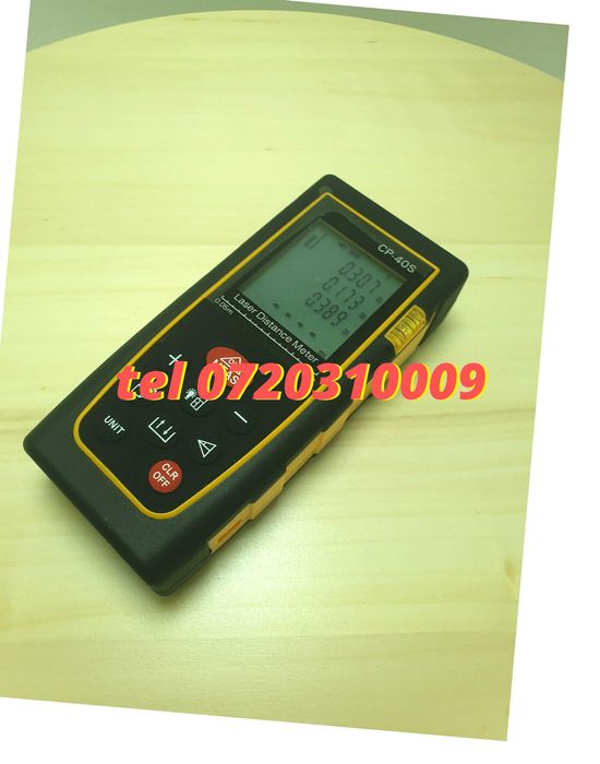 Ruleta  Telemetru Laser Verde 40m