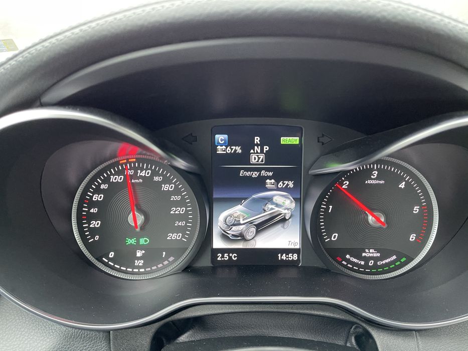 Километраж за Mercedes C-Class W205 C300h