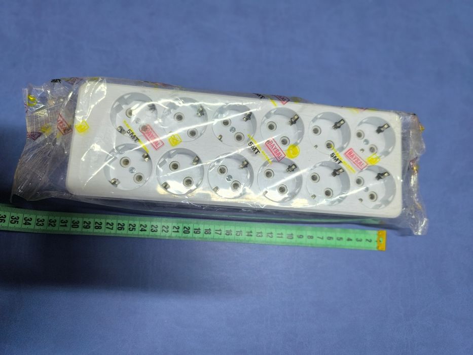 Priză multiplă 10 posturi Baysal SMT – nouă, sigilată