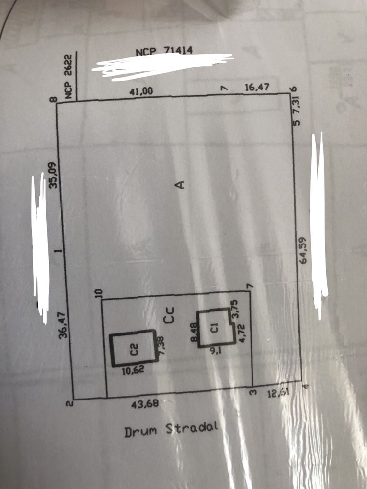 Vând casa + teren com. Romanu