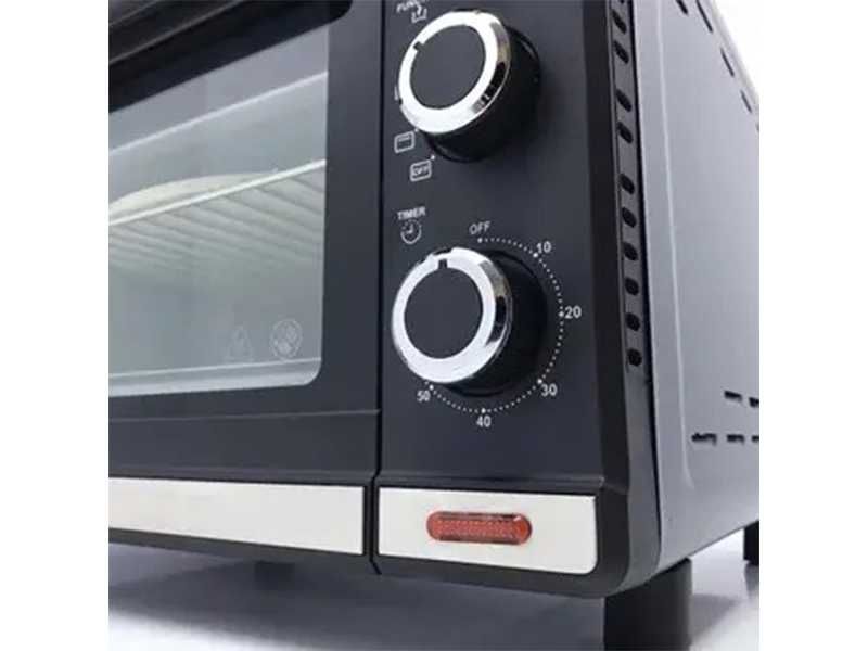 НОВИ! Фурна с таймер камък за пица тавички 24л 1400W Switch on