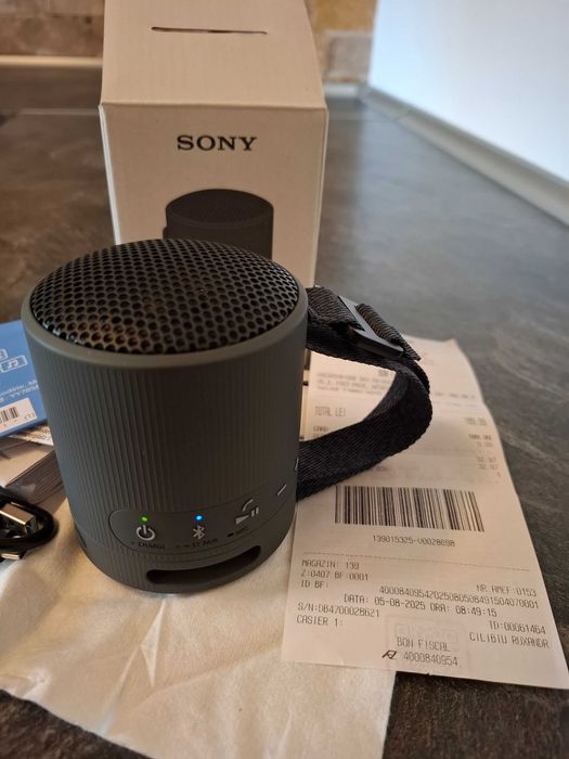 boxa portabila cu handsfree SONY SRS-XB100B, Bluetooth, IP67, negru