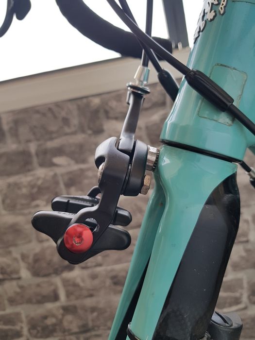 Set frane Campagnolo Veloce Dual pivot, fata-spate, cu saboti