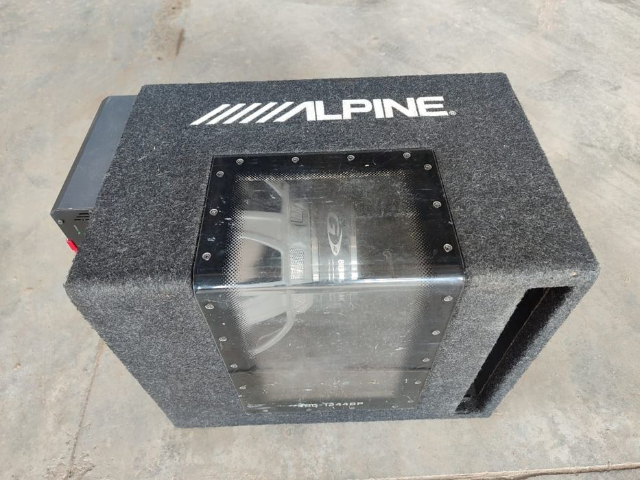 Сабвуфер Alpine SBG - 1244BP с усилителем