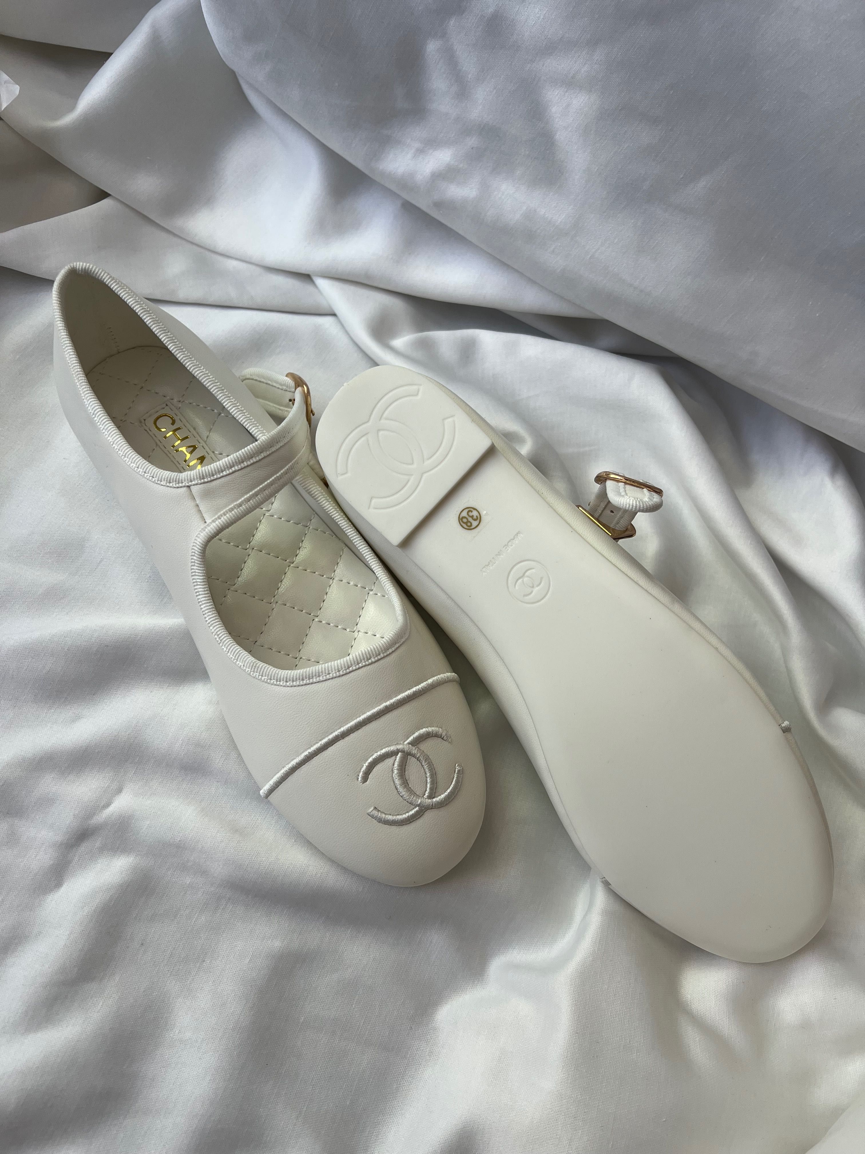 Обувки балеринки chanel