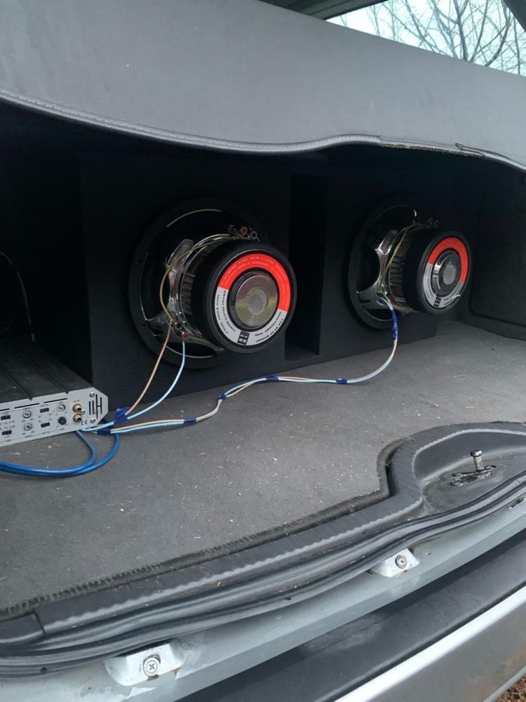 Subwoofer auto de putere