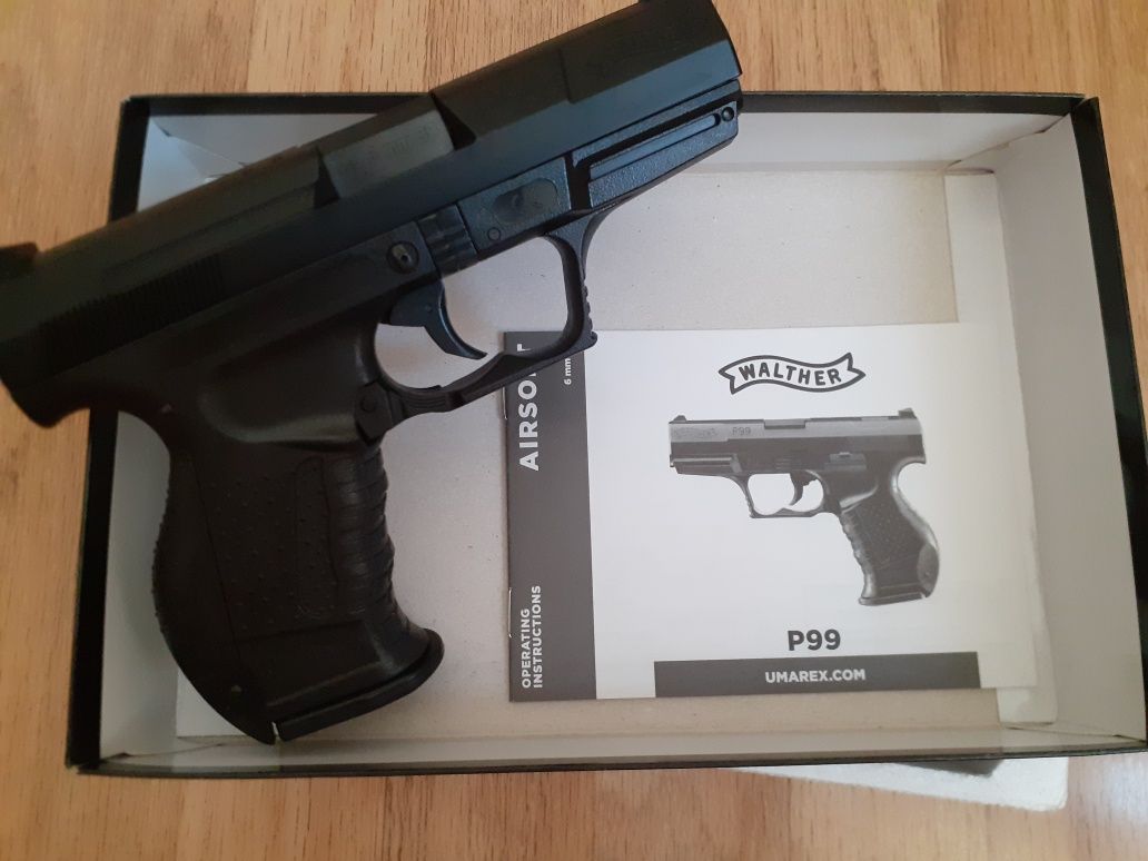 Pistol airsoft Walther P99 spring--Umarex