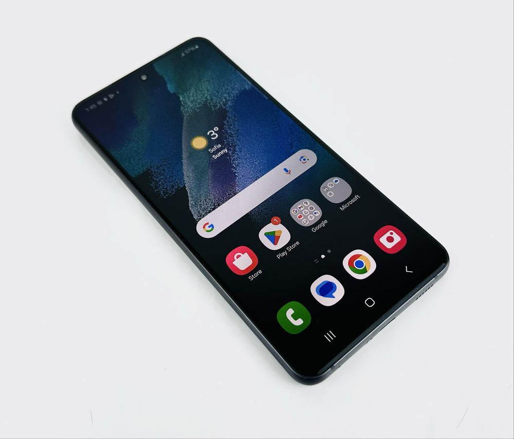 Samsung Galaxy S21 FE 5G 128GB 6RAM Graphite Отличен! Гаранция!