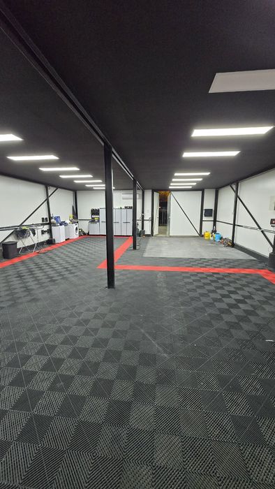 Pardoseala modulara smart floor service garaj detailing placi podea