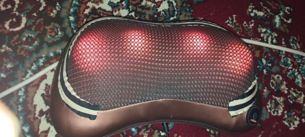 Масажёр с нагревающимися лампами