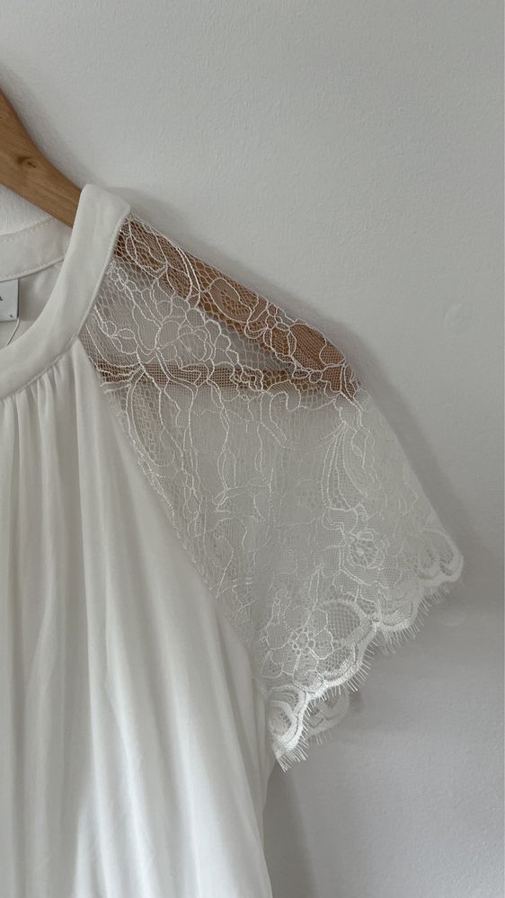 Rochiță albă elegantă VILA