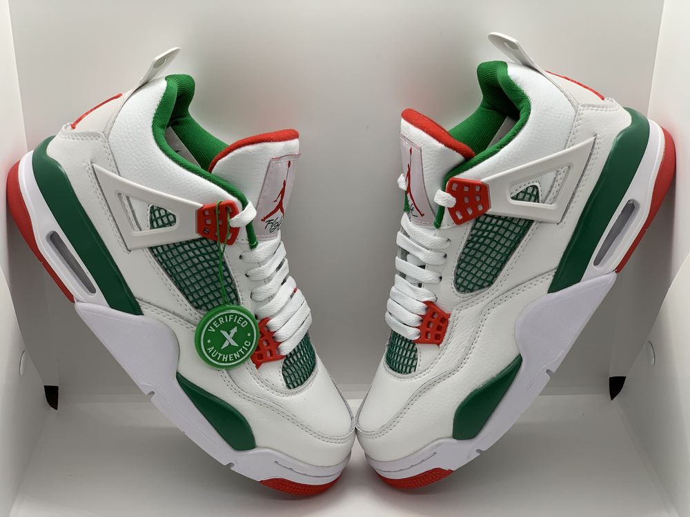 Nike Air Jordan 4 Retro NRG White-Green