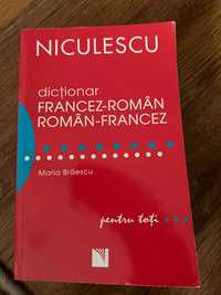 Dicționar fracez-român, român-francez în stare perfectă