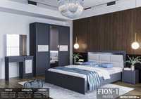 Спальный гарнитур "FION 1 Silver" Мебель для спальни!!