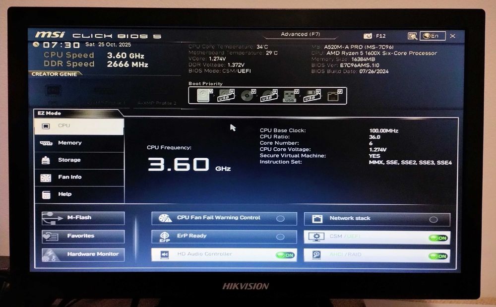 Calculator PC gaming Ryzen 5 RAM 16GB DDR4 video GTX 980 4GB SSD 256GB
