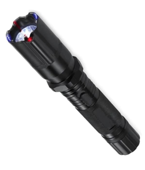 Lanterna 3 in 1 cu laser ,electrosoc,acumulator carcasa din aluminiu