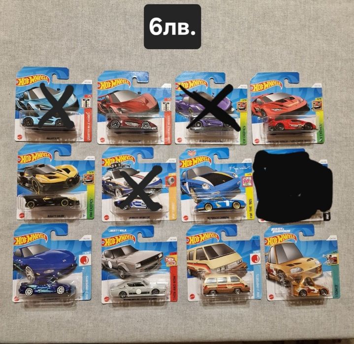 Hot Wheels модели