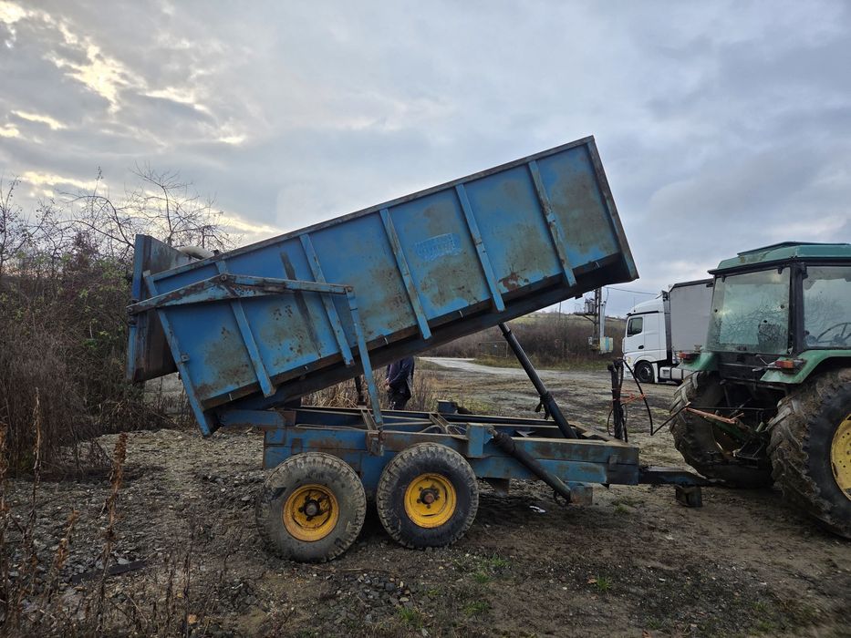 Remorca agricola tandem 8 tone