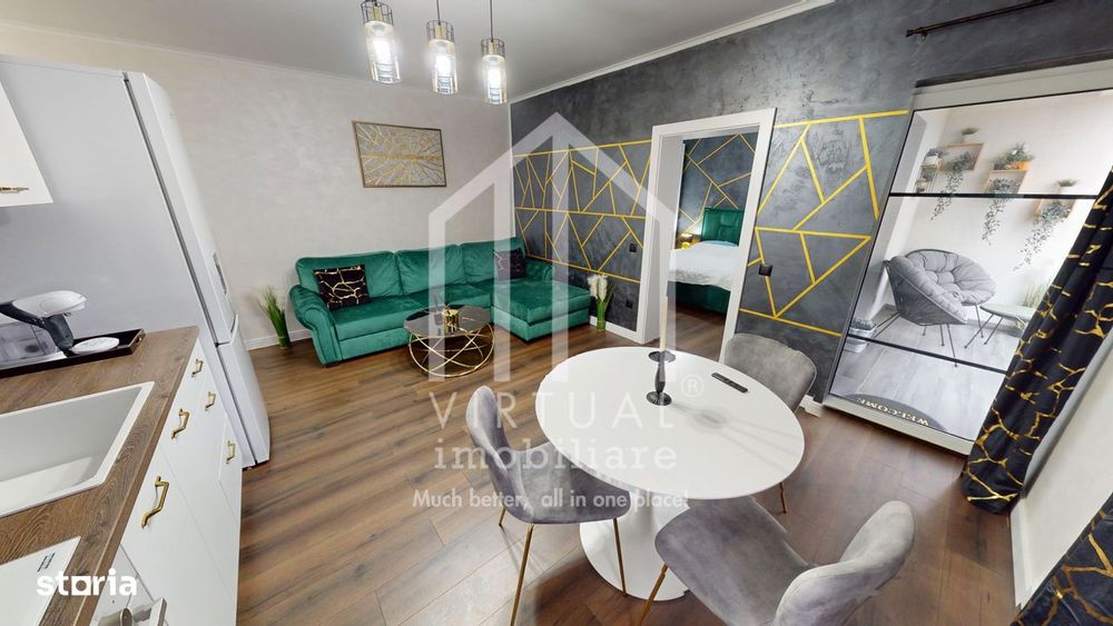 Apartament cu 2 camere, etaj 1/4,  loc de parcare -Zona El Gringo