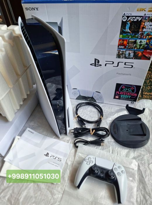 PlayStation 5 diskovodlik yangidek holatda. 3-reviziya