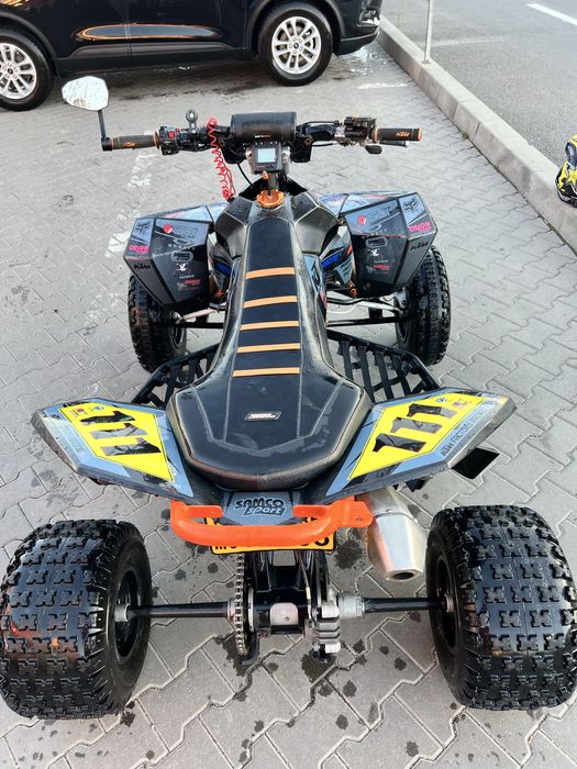 KTM 450 SX quad.