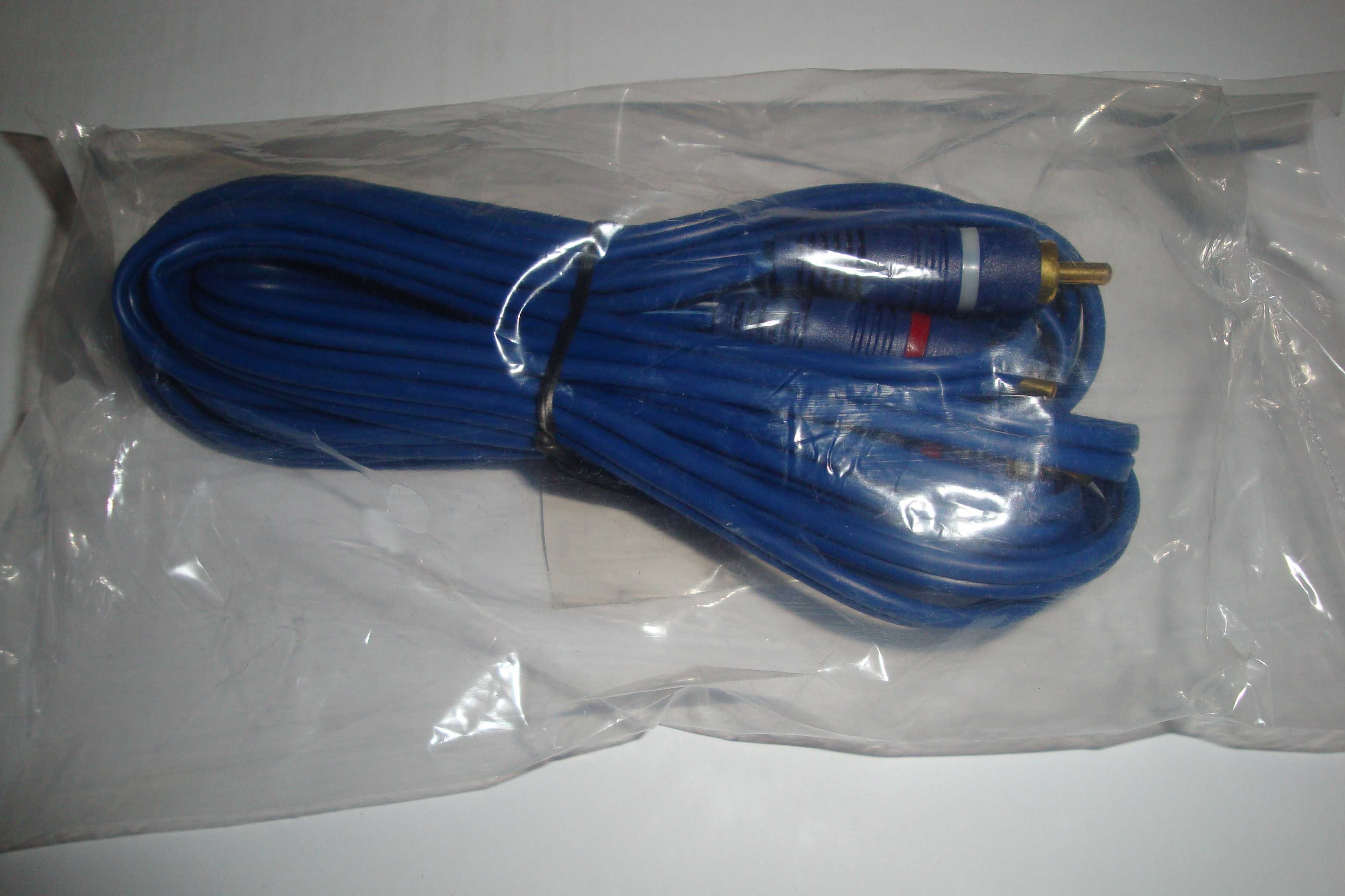 cablu audio 2 rca - 2 rca 5m