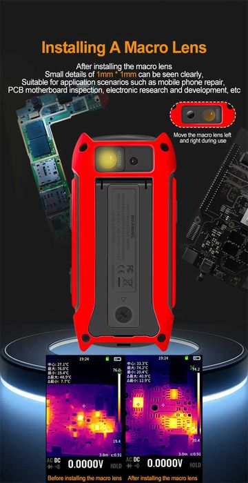 Camera IR  Multimetru MUSTOOL MT15S