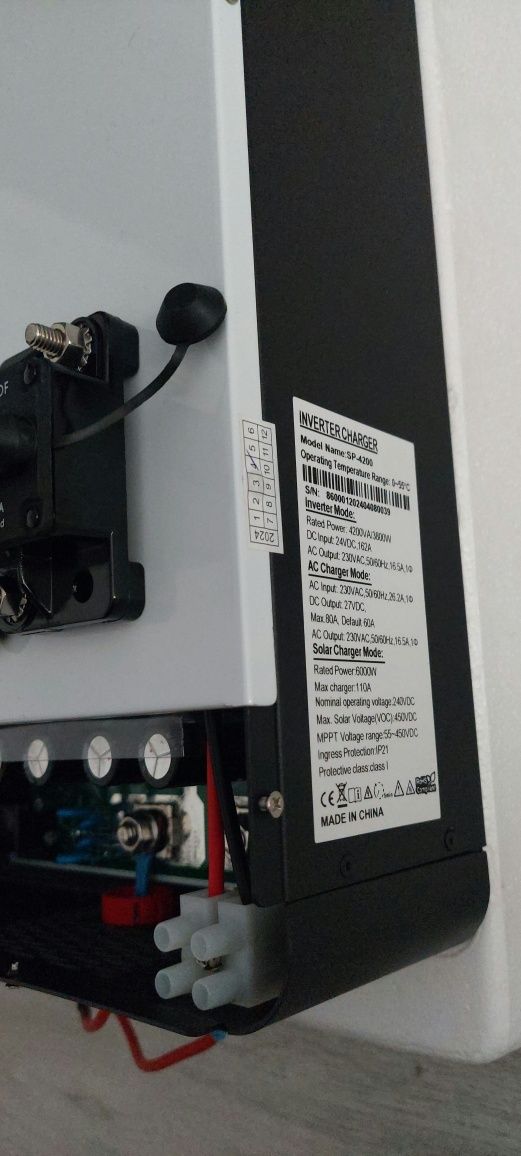 Invertor solar Easun 4.2KW 24v MPPT Controller offgrid hibrid lifepo4