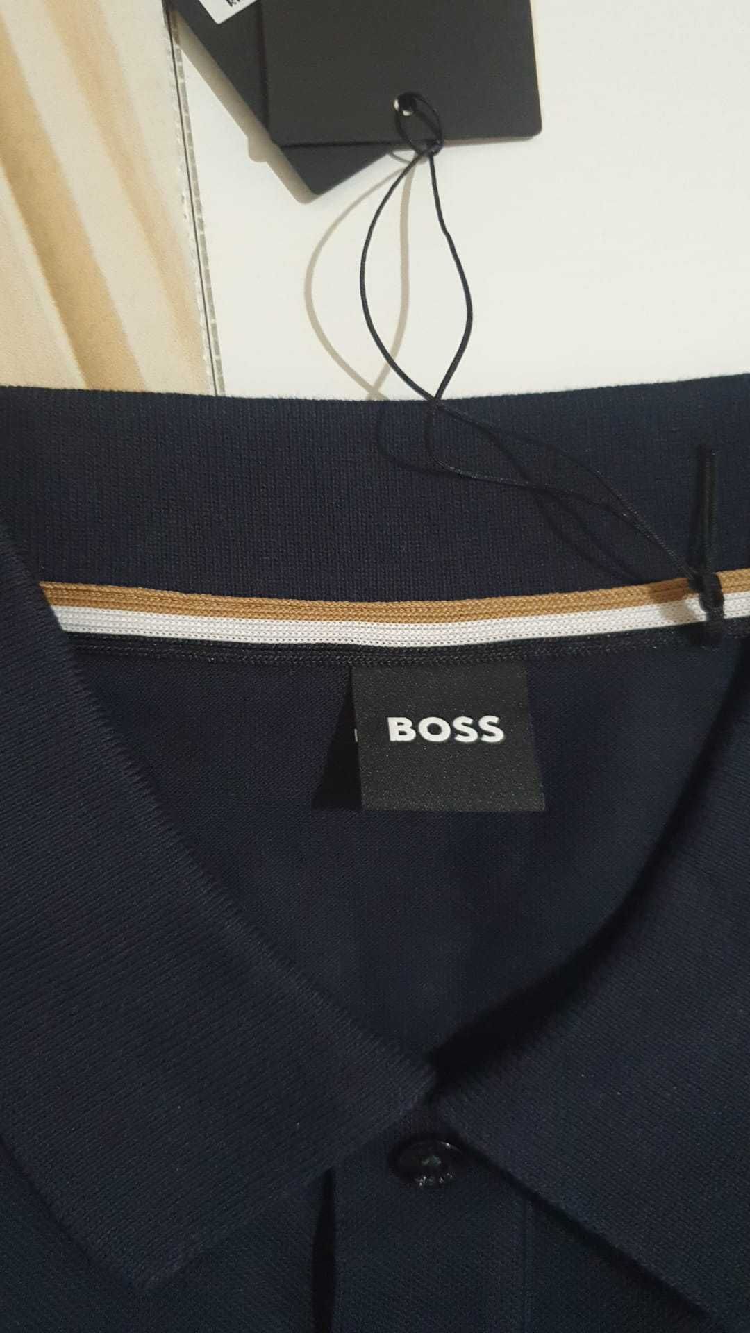 Vand tricou barbat Hugo Boss masura L si XL original nou cu eticheta